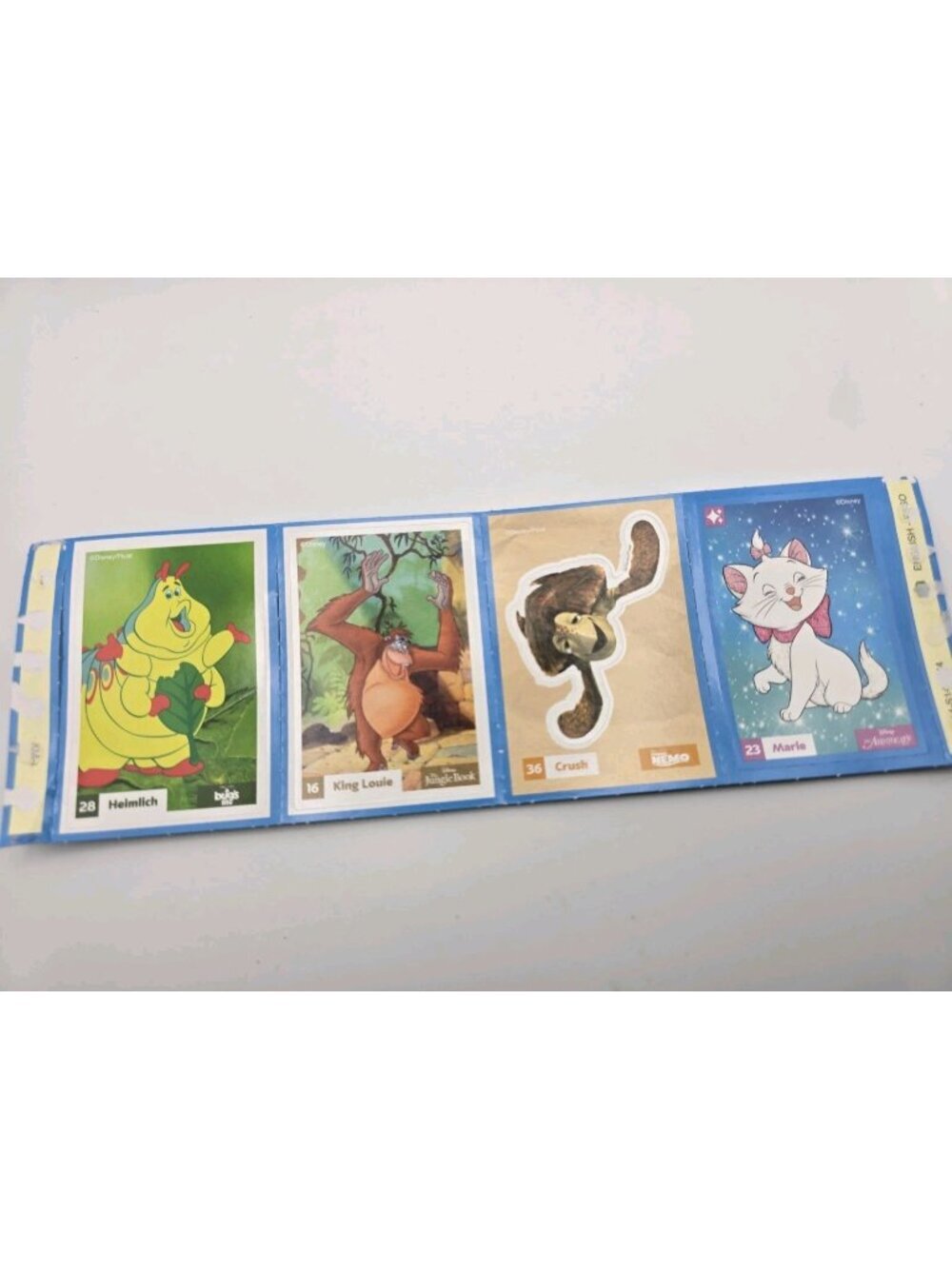1 Pack Disney PIXAR Animal Friends Esso Collect All 64 Stickers 28,16,36,23